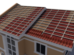Double Roofing Onduvilla with Battens