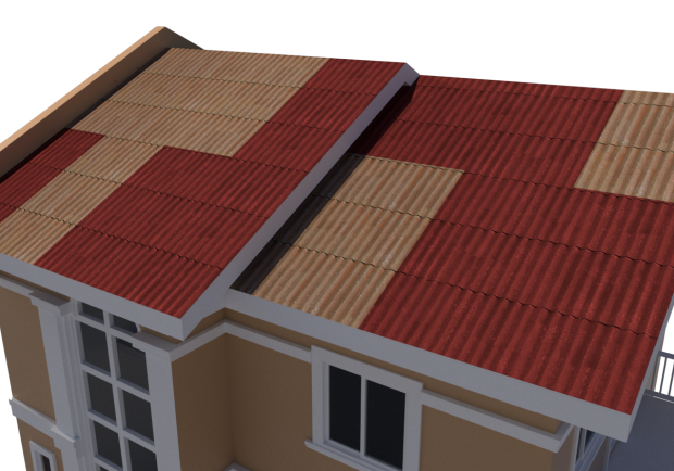 Double Roofing Onduvilla - Rust Treatment